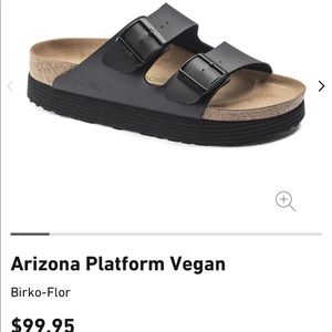 Black Papillo Platform Birkenstock’s